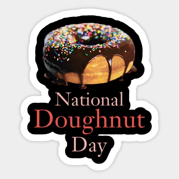 National doughnut day Sticker by ZIID ETERNITY